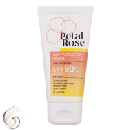 کرم ضد آفتاب بدون رنگ پتال رز با SPF 90 پوست خشک