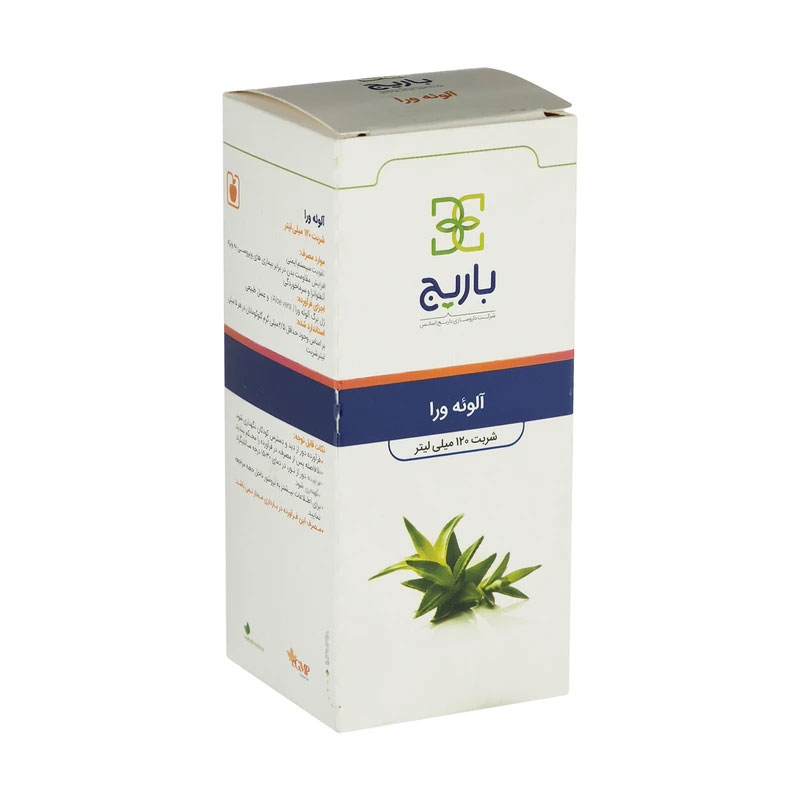 شربت آلوئه‎ ورا باریج اسانس 120 میلی