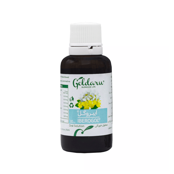 محلول خوراکی ایبروگل گل دارو 30 میلی لیتر
