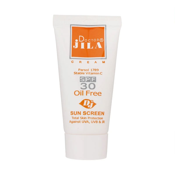 کرم ضد آفتاب فاقد چربی دکتر ژیلا SPF30 حجم 65 گرم