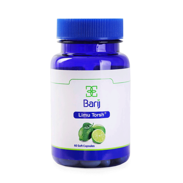 کپسول نرم لیمو ترش 75 میلی گرم باریج اسانس 60 عدد