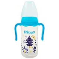 شیرخوری دهانه عریض دسته دار 300 میل مایا