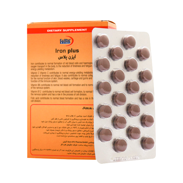 قرص آیزن پلاس یورو ویتال 60 عددی