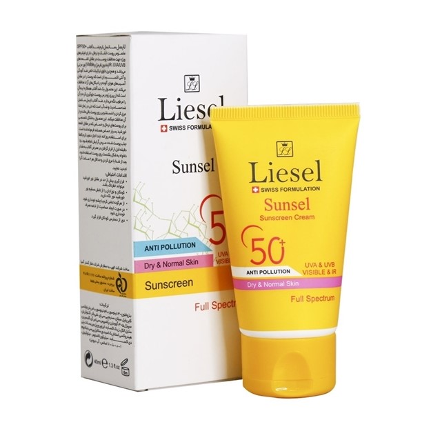 کرم ضد آفتاب پوست خشک سانسل SPF50 لایسل