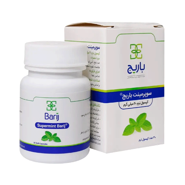 کپسول سوپرمینت باریج اسانس 30 عددی