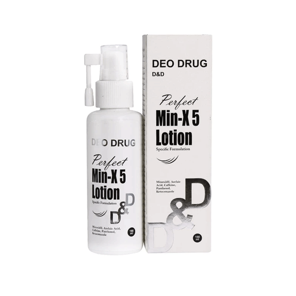 لوسیون ضد ریزش مو دئو دراگ مدل MinX5 حجم 100 میلی لیتر
