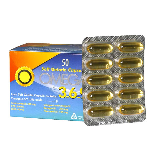  کپسول امگا 3 رکس دانا بسته 50 عدد