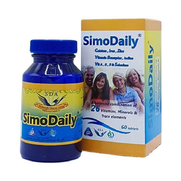 قرص مولتی ویتامین روزانه سیمودیلی سیمرغ دارو عطار