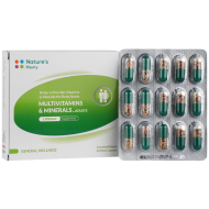 کپسول مولتی ویتامین و مینرال بزرگسالان نیچرز پلنتی 30 عددی