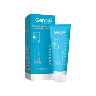 کرم ضد آفتاب ژنوبایوتیک پوست خشک و معمولی SPF50 بی رنگ 50 میل