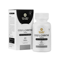 قرص گلد ال کارنیتین 1000 میلی گرم گلدن اسکور 60 عددی