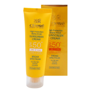 کرم ضد آفتاب بی رنگ فاقد چربی SPF50 سینره مناسب پوست چرب حجم 50 میل