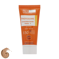 کرم ضد آفتاب فاقد چربی SPF 50 فوتوزوم فیس دوکس - بژ روشن