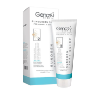 ضد آفتاب بژ روشن 2 پوست خشک SPF50 ژنو