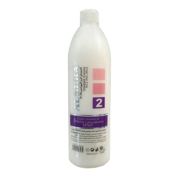اکسیدان کرم آلبورا کد 30 نه درصدی حجم 750 میلی لیتر