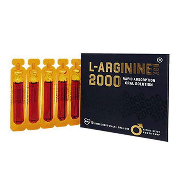 ویال خوراکی ال-آرژینین بی اس کی 2000 میلی گرم 10 عددی