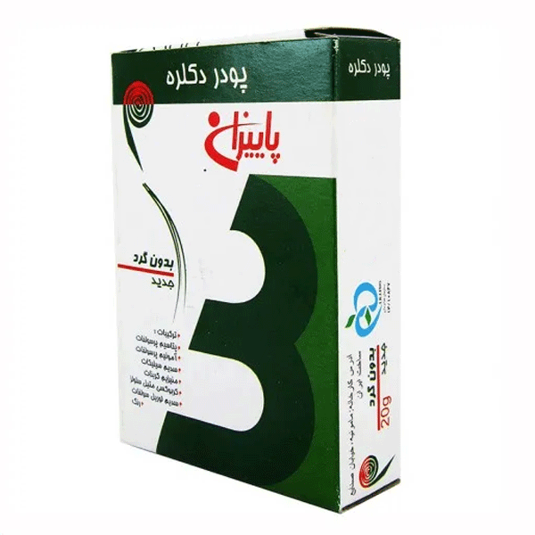 پودر دکلره بدون گرد پاییزان  کد 9702 وزن 20 گرم