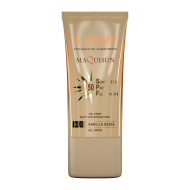 سان سیف کرم ضد افتاب کرم پودری بژ وانیلی SPF 50