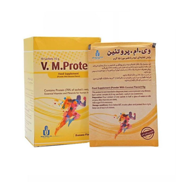 وی ام پروتئین پودر ساشه-1ع