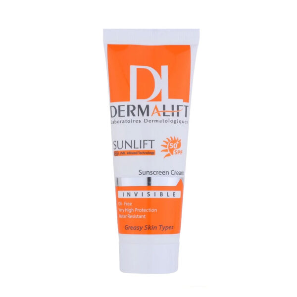 کرم ضد آفتاب پوست چرب SPF50 سان لیفت درمالیفت