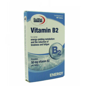 قرص ویتامین ب2 یوروویتال 60 عددی