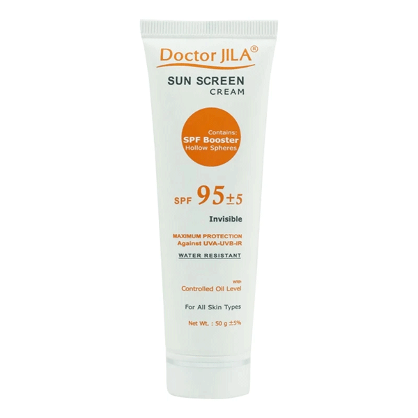 دکتر ژيلا کرم ضد آفتاب 95 بي رنگ