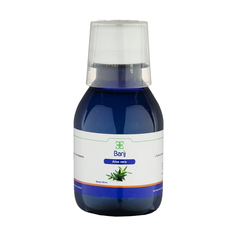 شربت آلوئه ورا باریج اسانس 120 میلی