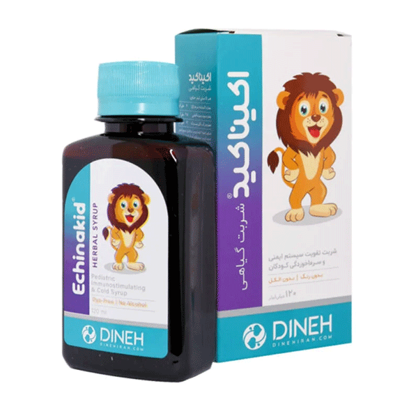 شربت گیاهی اکیناکید دینه 120 میلی لیتر