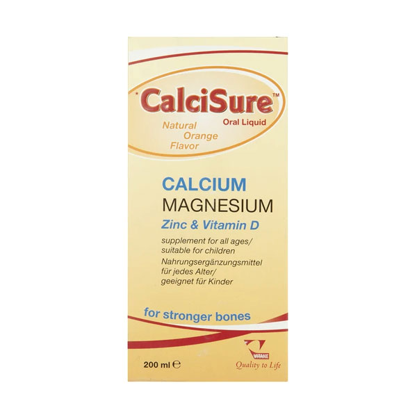 شربت کلسیم منیزیم زینک کلسی شور ویتان - 200 میلی لیتر