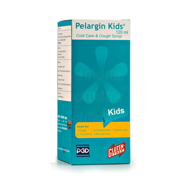 شربت پلارژین کیدز (سرماخوردگی و سرفه ) 120 میلی لیتر