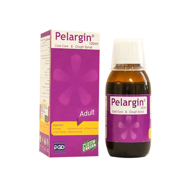 شربت سرماخوردگی و ضد سرفه پلارژین پارس گیتا دارو