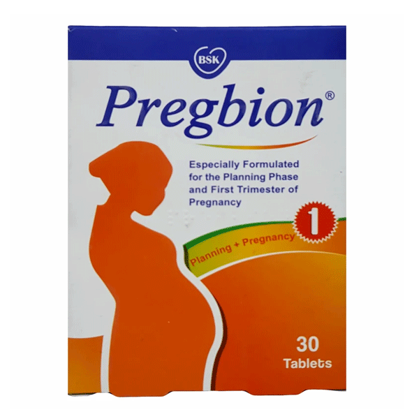 قرص پرگبیون 1 (مولتی ویتامین بارداری) بی اس کی 30 عدد