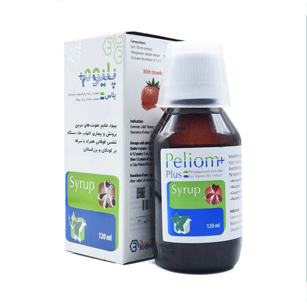 شربت پلیوم پلاس بهشاد دارو 120 میلی لیتر