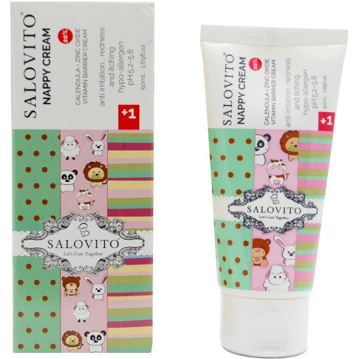 کرم پا نوزاد بالای یک سال سالوویتو