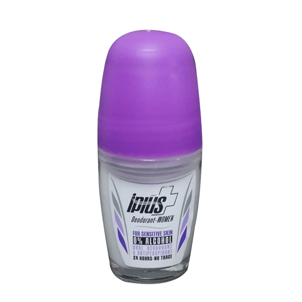 رول ضد تعریق زنانه آی پلاس شیری بنفش مدل SENSITIVE SKIN