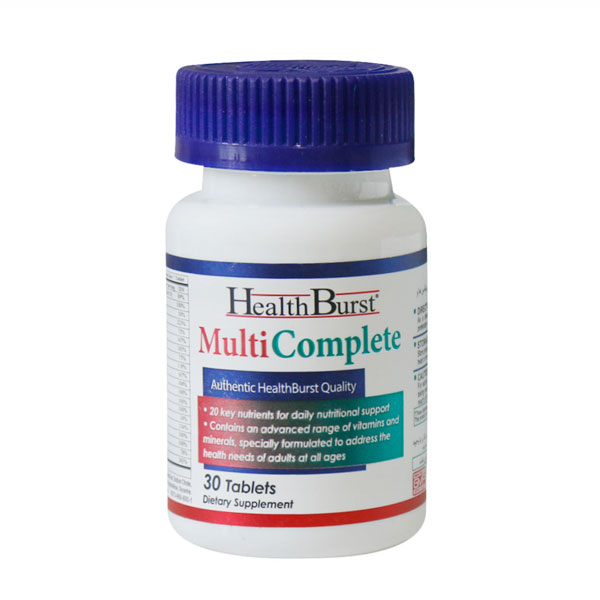 قرص مولتی کامپلیت هلث برست 30 عددی