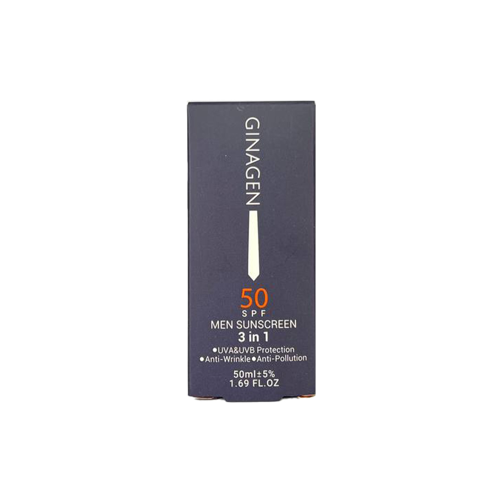 ژيناژن کرم ضد افتاب آقايان