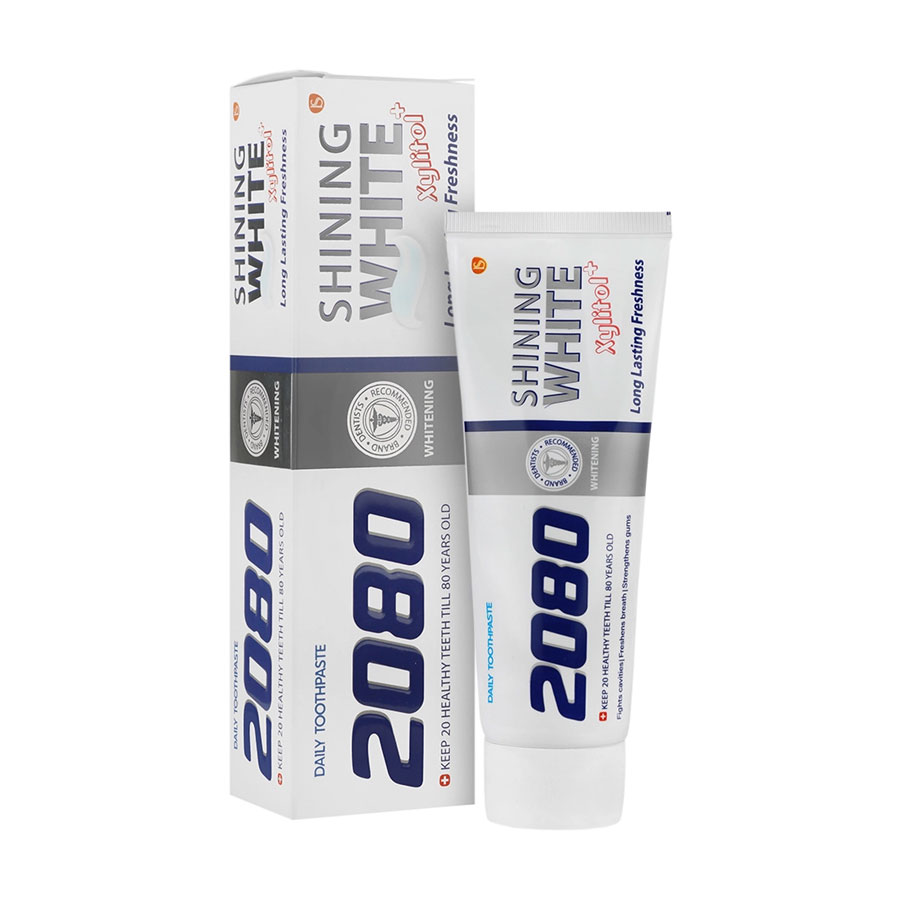 خمیر دندان سفید کننده شاینینگ وایت 2080
