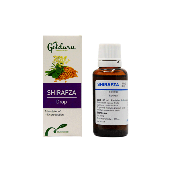 قطره گیاهی شیرافزا گل دارو 30 میلی لیتر