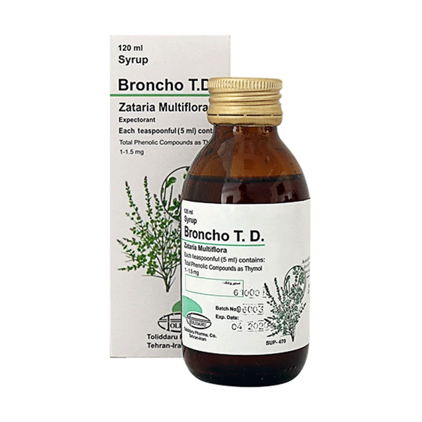 شربت (آویشن )برونکوتیدی تولید دارو