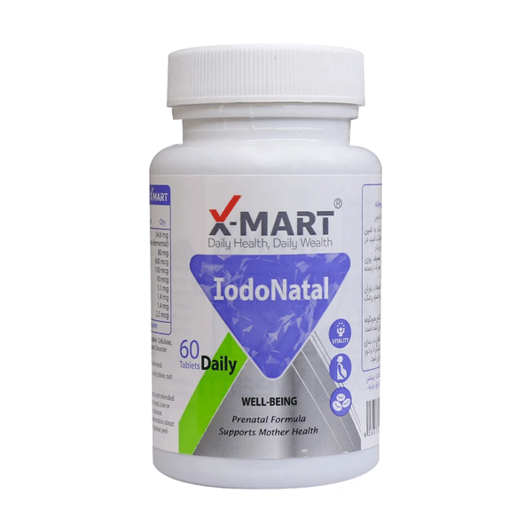 قرص یدوناتال ایکس مارت 60 عددی