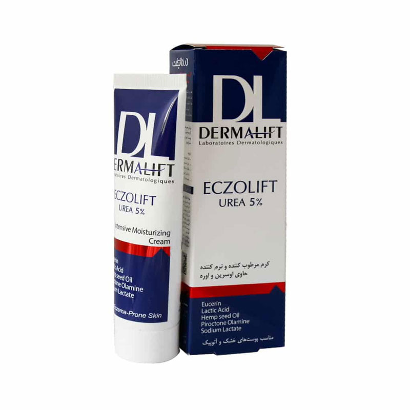 کرم مرطوب کننده و نرم کننده حاوی اوره 5 درصد درمالیفت 50 میل