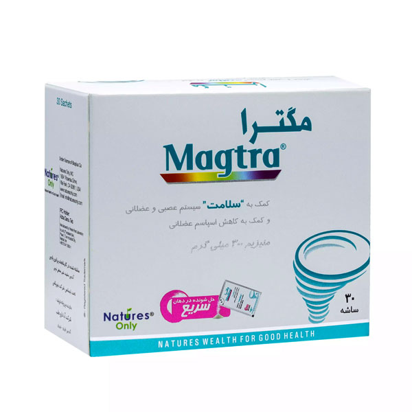 ساشه مگترا 300 میلی گرم نیچرز اونلی بسته 30 عددی
