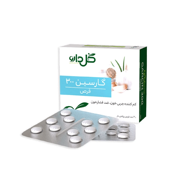 قرص گارسین گل دارو 300 میلی گرم - 30 عدد